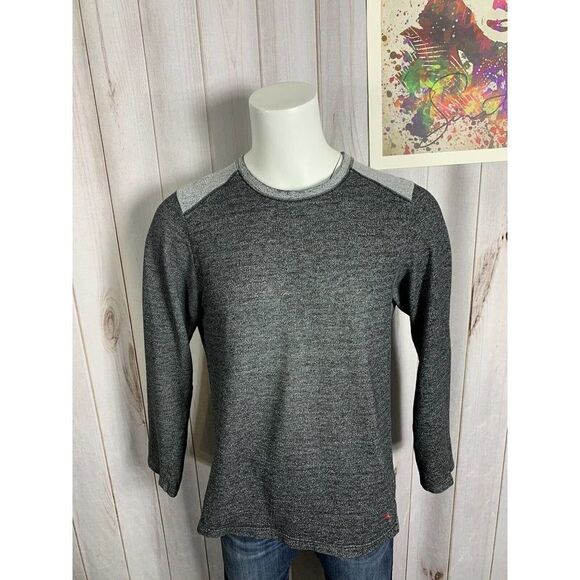 TOMMY BAHAMA Long Sleeve Men's T Shirt Size Medium Gray Excellent! - Picture 5 of 15